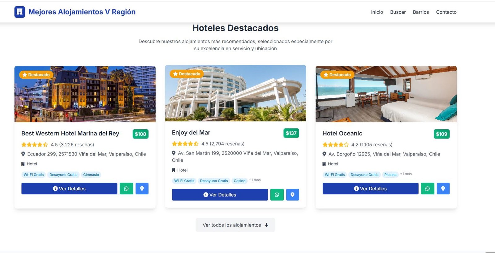Proyecto Hotel Boutique - Diseño Web Profesional con Reservas Online Chile
